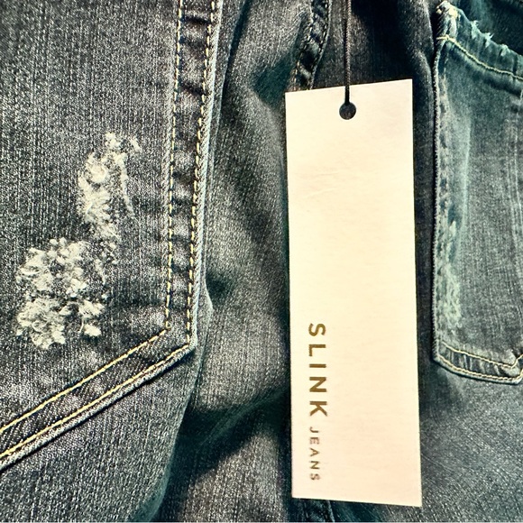 NWT Lysee distressed jeans size 2X curvy - Picture 12 of 14